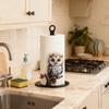 Cute Tissue Holder Desktop Decoration Roll Paper Standing Rack Kitchen Towel Rack  For Kitchen