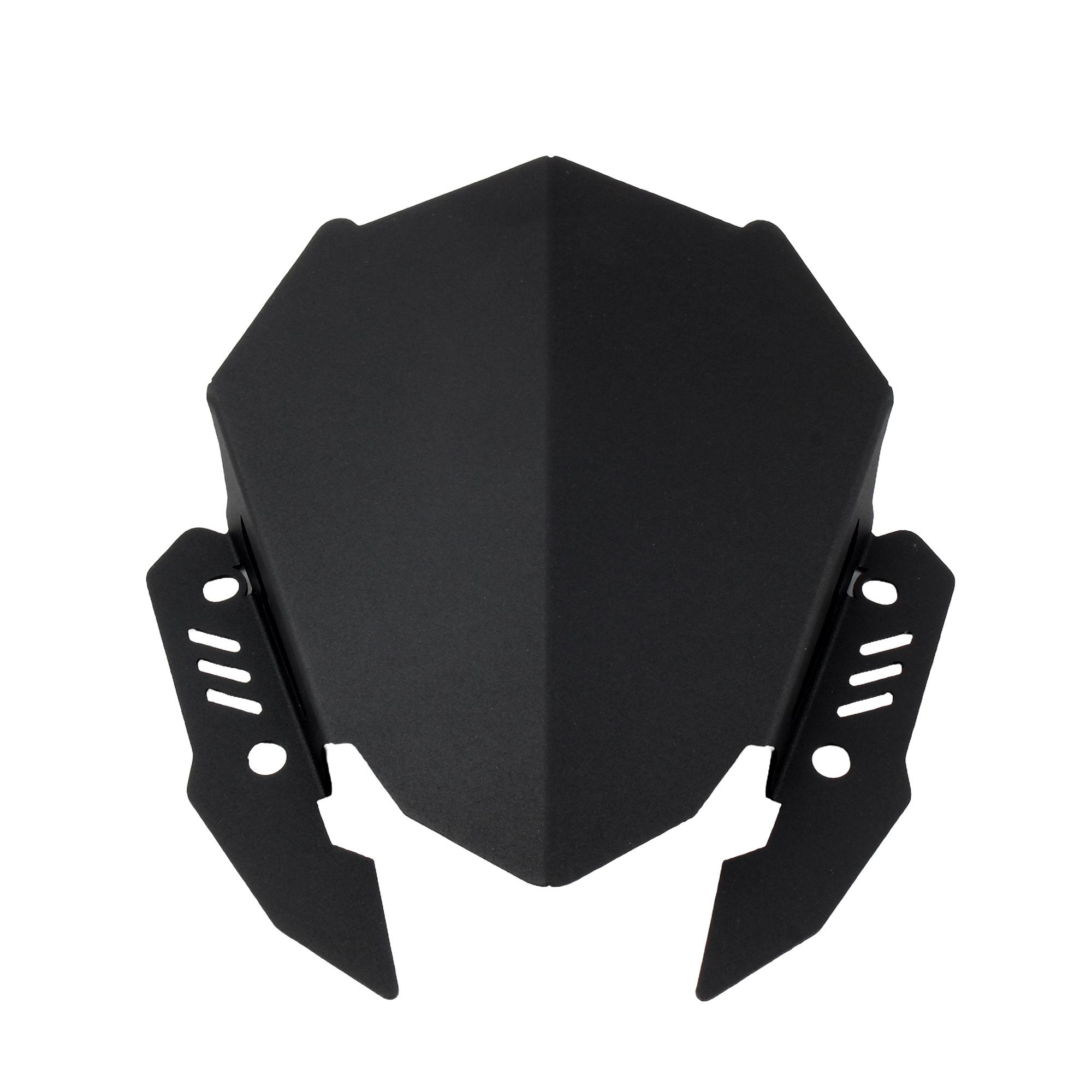Für YAMAHA Motorrad Windschutz Windschild Deflektor Windschutzscheibe MT-15 MT15 2018-2022 2019 2020 2021 MT125 MT-125 Teile schwarz