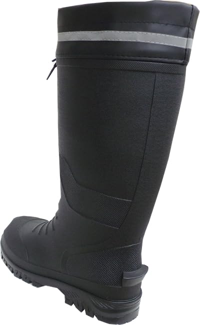 Safety Boots Safety PVC Boots SPR101 Black [Rikioh] (Long) Men's X_l