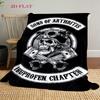 Custom Motorcycles: Built Not Bought blanket blanket sofa blanket sheet Digital printing Outdoor plush blanket