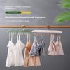 Wavy Clothes Hanger Good Load Bearing Capacity Stay Organized Space Saving Bra Hangers Multifunctional For Student Dormitories