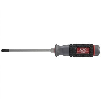 Kyoto Machine Tool Resin Handle Cross Through 3 D1P23 (KTC) Screwdriver, Type, No.