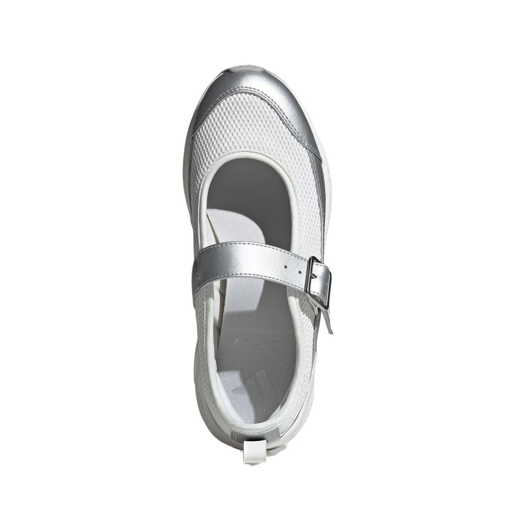Adidas FOS FORMOTION Fabric Platform Mary Jane Shoes Women's Silver Gray JR7117