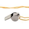 Multipurpose Loud Sound Metal Whistle Stainless Steel With Rope Soccer Whistles Portable Cheer Whistles Sports Events