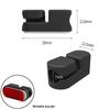 Self-Adhesive Silicone Cable Organizer for Cords and Earphones