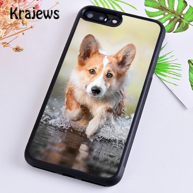 

Krajews Corgi Welsh Corgi Dog Phone Case Cover For iPhone 17 Air 16 15 14 plus 11 12 13 pro max Plus coque Shell Fundas iPhone 13