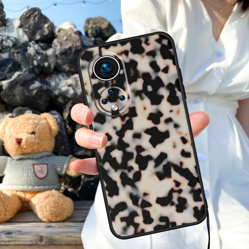 Tortoise Pattern Tortoiseshell Case For Honor Magic 6 Pro 90 70 50 Magic 5 Lite X6 X7 X8 X9 X6a X7a X8a X9a X8b X9b Cover