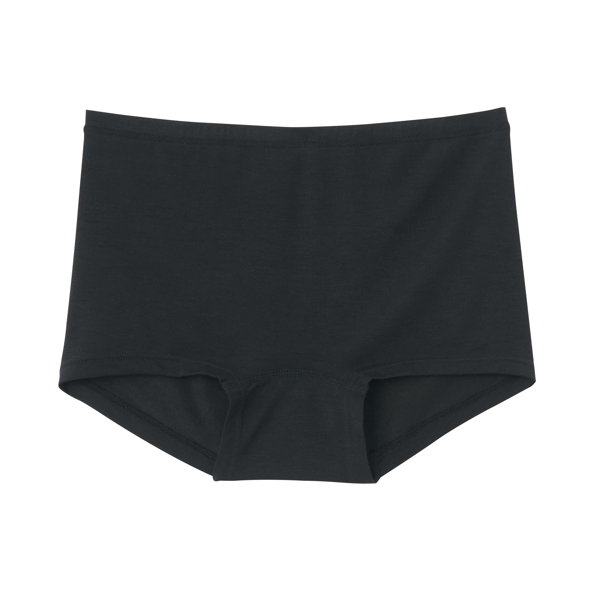 MUJI Гладкие боксеры, размер M, женские шорты, FCE27A6S, Черный, чёрный