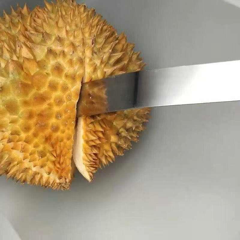 Thickened Stainless Steel Durian Knife Bending Knife Grapefruit Peeling Knife Fruit Knife Fruit Peeling Tool for Durian Skin