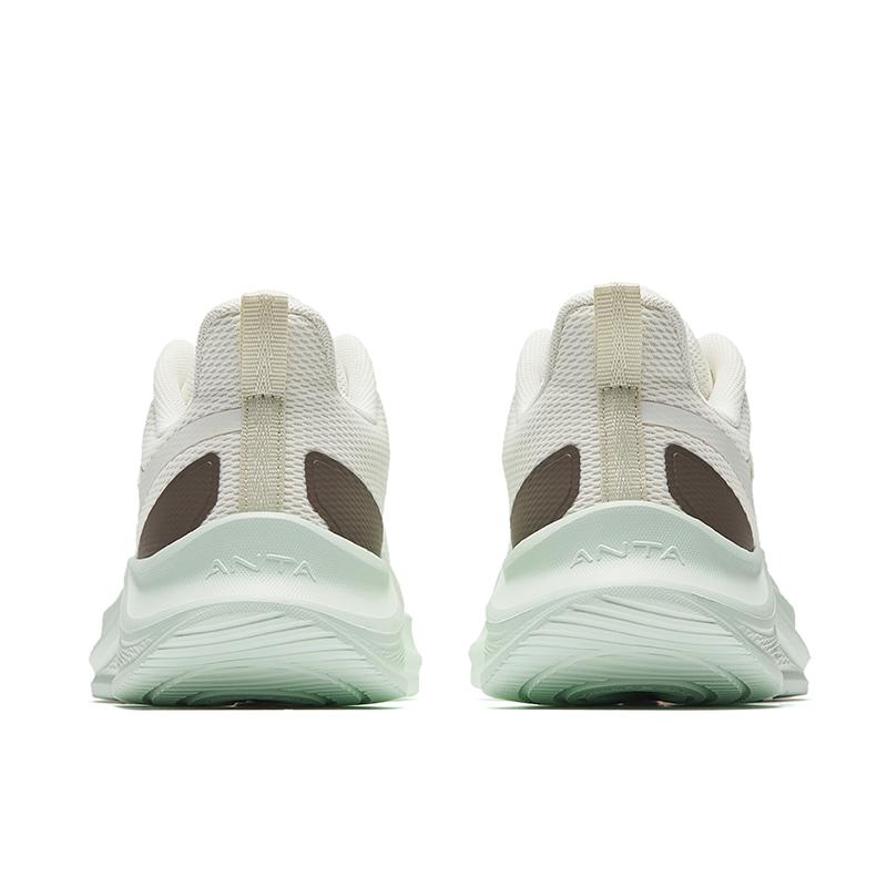 Anta Running Series Comfortable Shock Absorbing Durable Low Top Casual Running Shoes Women sneaker Gray 922535513-3