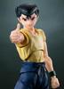 TAMASHII NATIONS Yu Yu Hakusho Yusuke Urameshi approximately 145mm painted movable figure S.H.Figuarts PVC&ABS