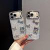 Colorful Porous Cat Shell Pattern Diamond Phone Case for iPhone 17 Pro Max/15 Pro