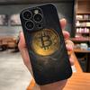 Luxury Bitcoin Phone Case For IPhone 17 Pro Max 15 Pro 16 14 Plus 12 13 Mini 11 Pro Shockproof Soft Cover