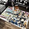 1pc Haikyuu!! Karasuno High School Volleyball Team Chair Mat, Office Desk Pad, Non-Slip Carpet for Home Decor, Seasonal Gift, Suitable for Office, Liv