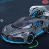 1/18 Bugatti Divo Super Model Autíčka Odlévaný Miniaturní Závodní Model Otevíratelné Dveře Zvuk Světlo Kolekce Dárek pro Chlapce Děti