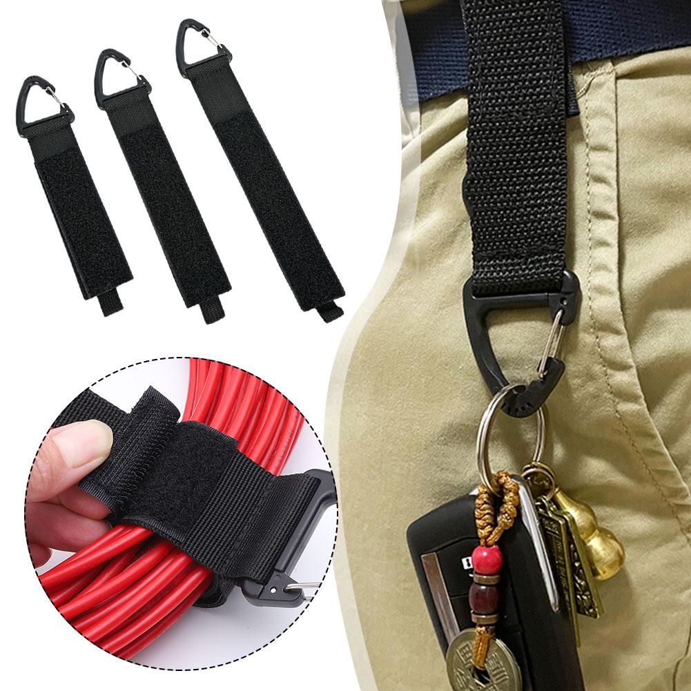 Cord Organizer Holder With Triangle Buckle Power Cord Storager Wire Manager Nylon Heavy Cord Storage Straps For Cables And Hoses
