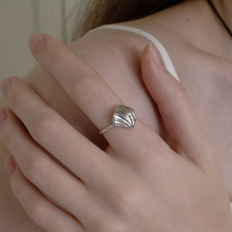 Fiore Pleats Shell Ring Ver.1