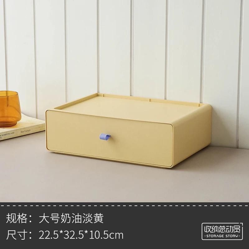 Luxury Document Desk Organizer Layers Drawer File Tray Makeup Stationery Organizer Stationery Cute Office Desk Accessories
