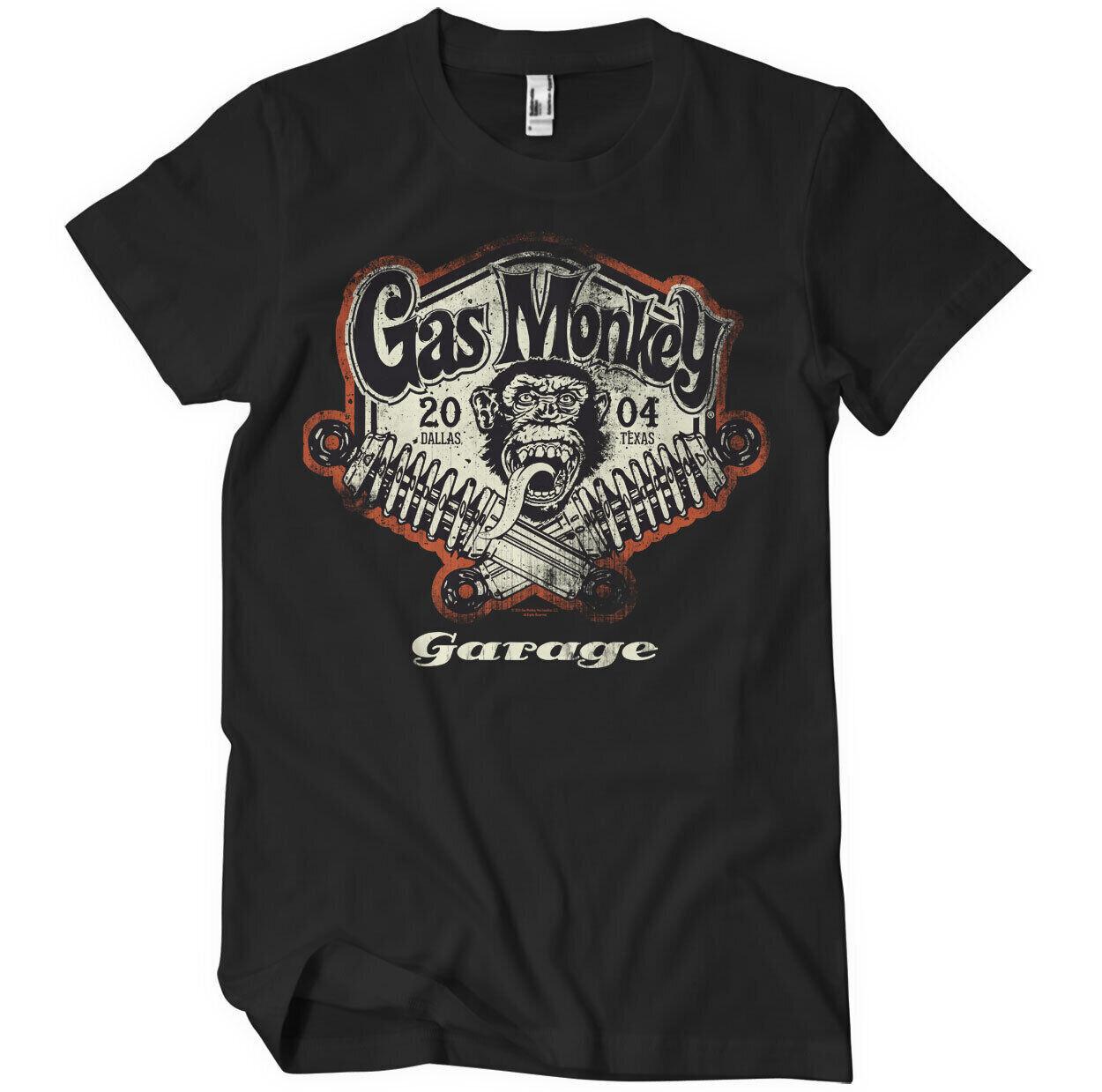 Licenza Ufficiale Gas Monkey Garage Molla Bobine Maglietta Uomo S
