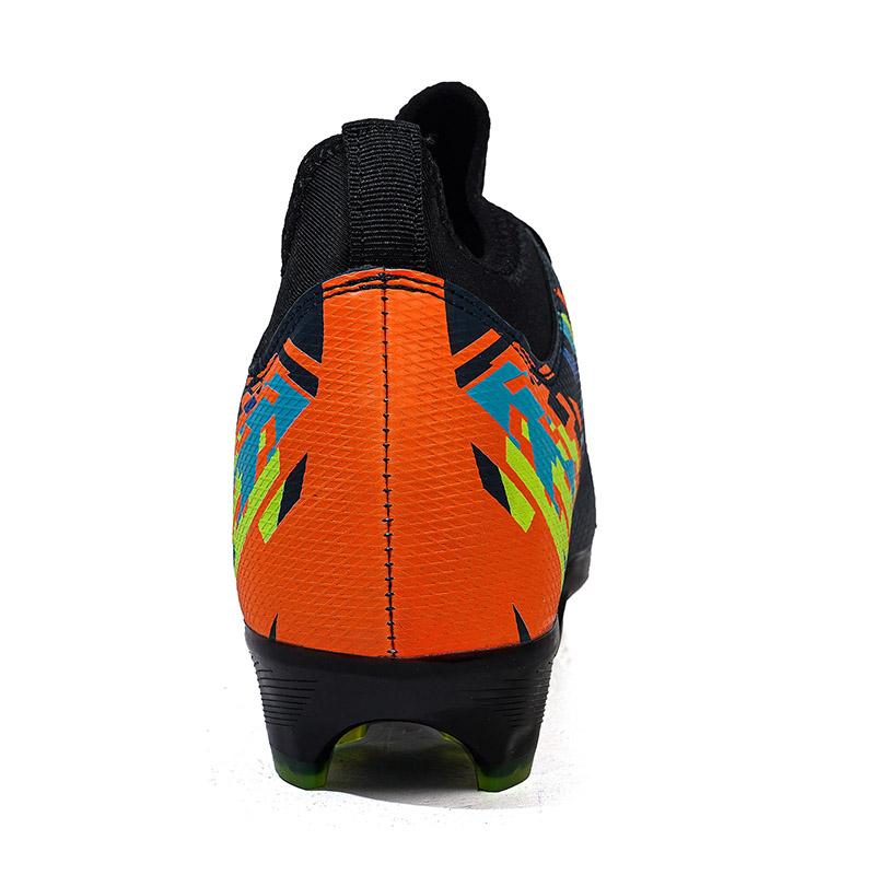New Men Kids Soccer Shoes Cleats Football Boots Sports Long Studs Shoes for Training Competition