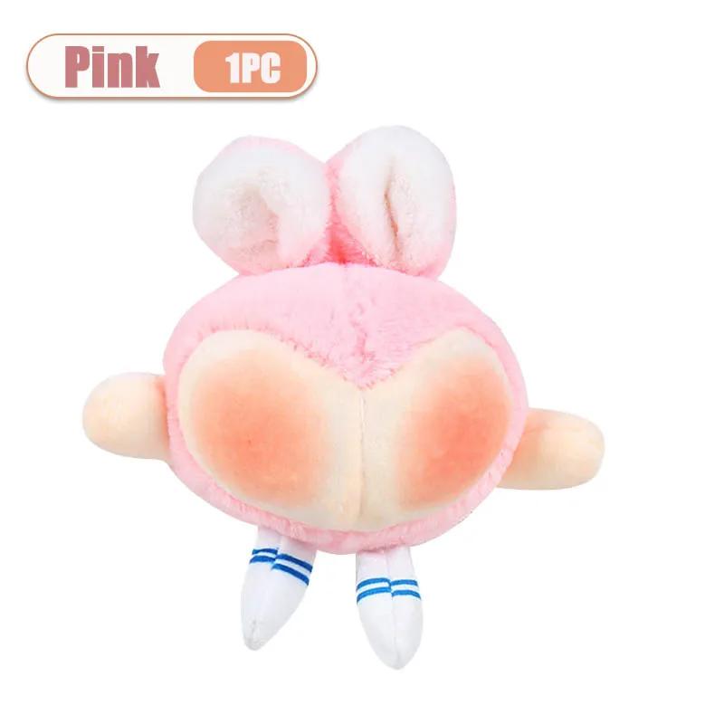 1-20PCS Creative Rabbit Easter Plush Hanging Pendant Ugly Cute Butt Bunny Doll Toy Ornament Playful Novelty Gift