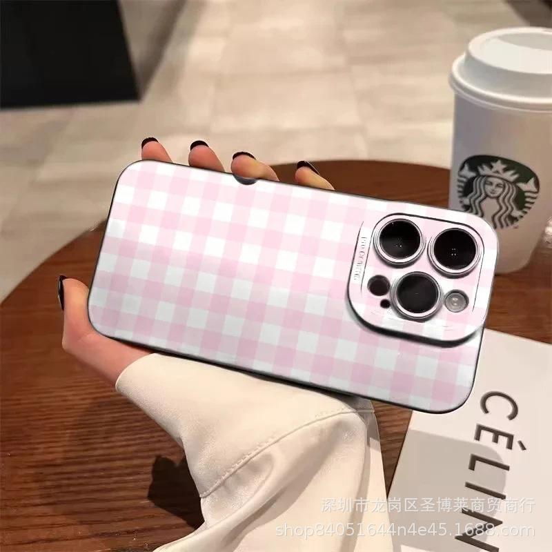 Simple grid for Apple 15 mobile phone case iphone12promax set 14/13/11/XSMAX pupil eye 16