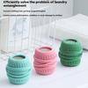 Cleaning Ball For Wash Clothes Antiknotting Laundry Balls Strap Sponge Can Add Liquid Friction Removal Stain Washing Balls