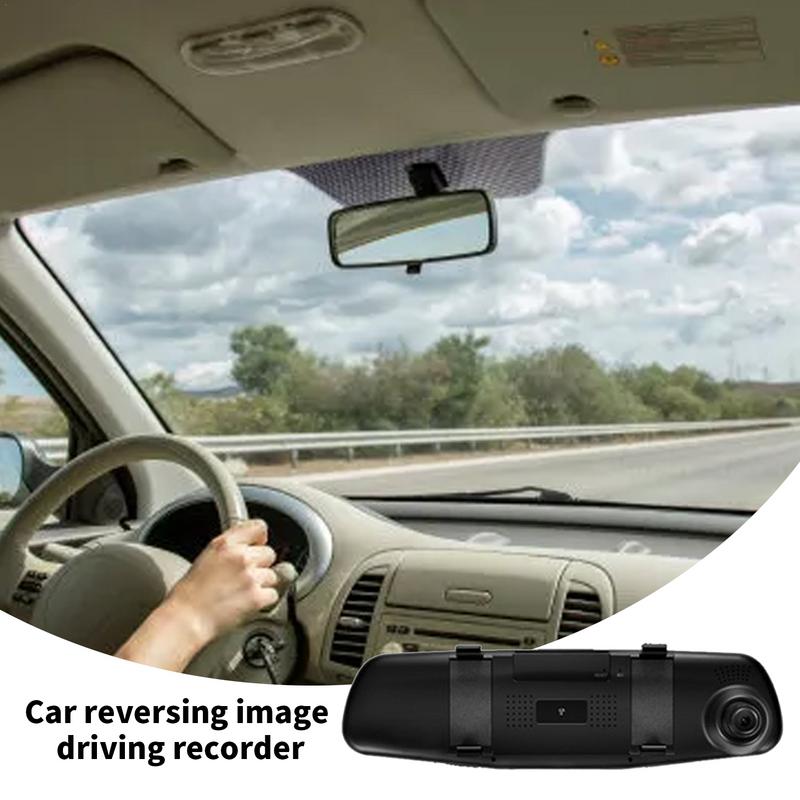 Dash Cam Rear View Glass High Definition Smart Rearview Glass 24H Parking Mode Backup Camera Glass Dash Cam Glass For Cars &
