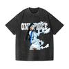 One Piece Robin Vintage Wash Japanese Design T-Shirt High-quality Streetwear Men's Clothing Women 2026 Summer New Wash T Shirt