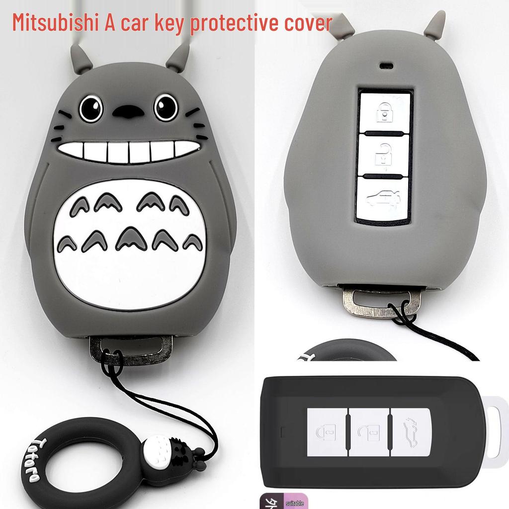 Cat Paw Cartoon Key Cover for Yamaha & Honda Motorcycles