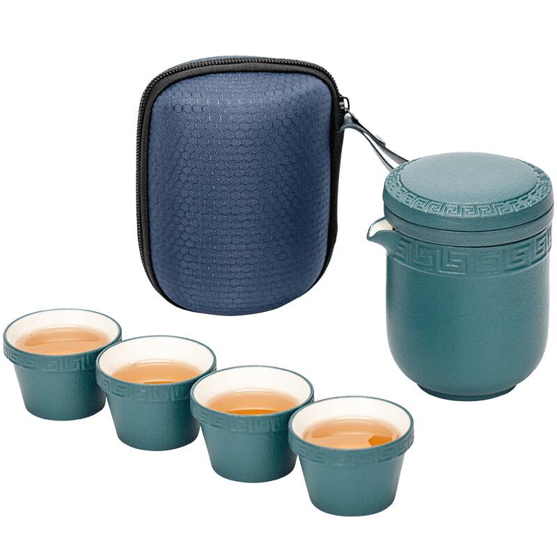 Portable Ceramic Travel Tea Set