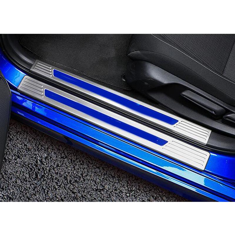 Stainless Steel Inner Door Sill Scuff Plate Cover Trim Car Accessories Pedal Threshold For Honda Civic 11th Gen   2024