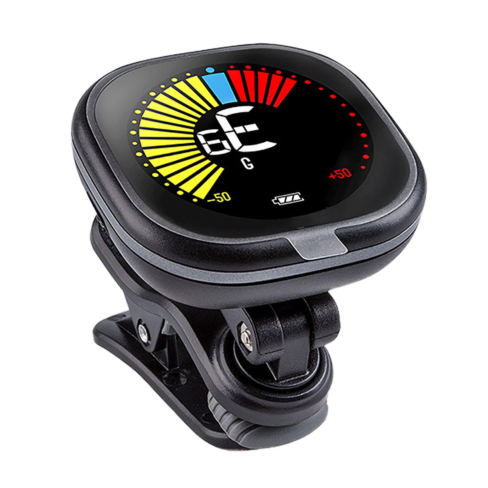 

Тюнер для гитары 12 равномерно темперированный ЖК-дисплей автоматический электронный тюнер с перезаряжаемой батареей