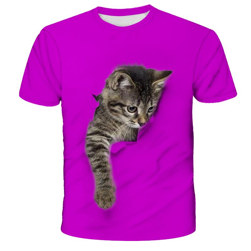 Buy Funny Cat Men Women Plus Size 5D T 