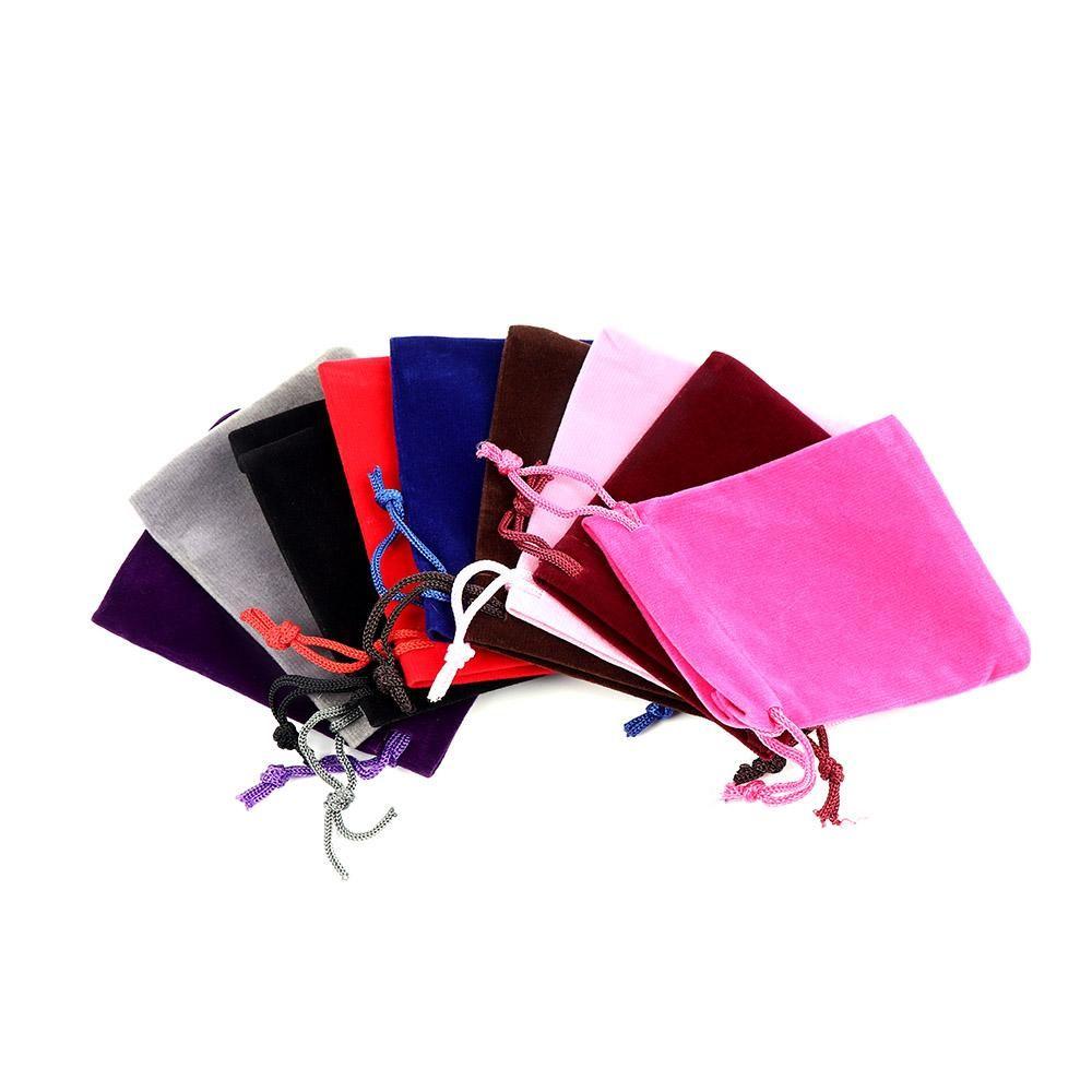 Geantă de depozitare pentru bijuterii din catifea mică