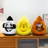 Pet Plush Toy Cartoon Raccoon Panda Duck With Pp Cotton Filling For Kids And Giftgiving