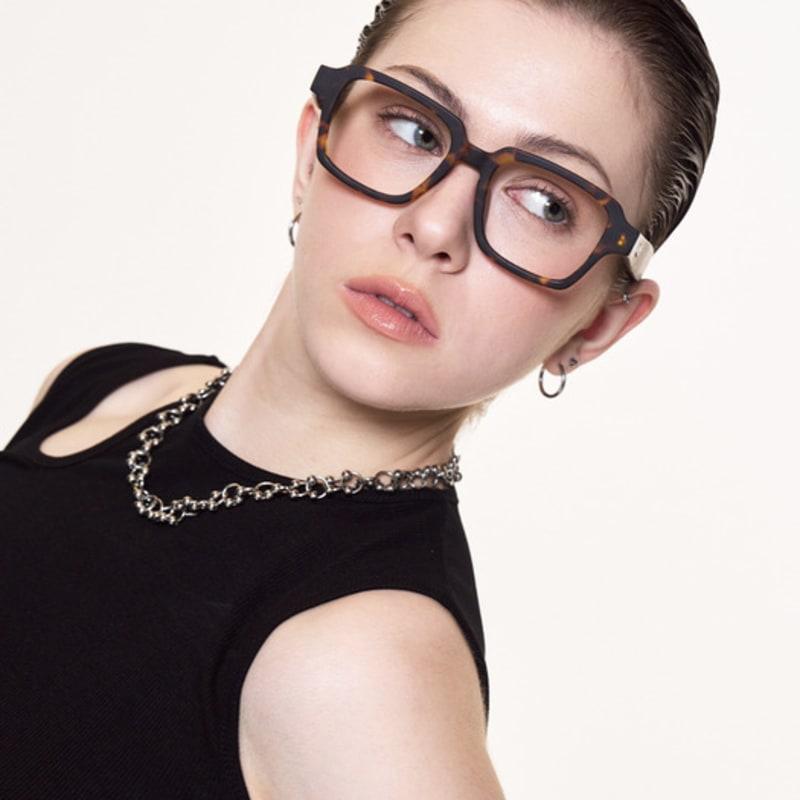 MATTEPUZ CY-134 Blue Light Blocking Glasses LEOPARD