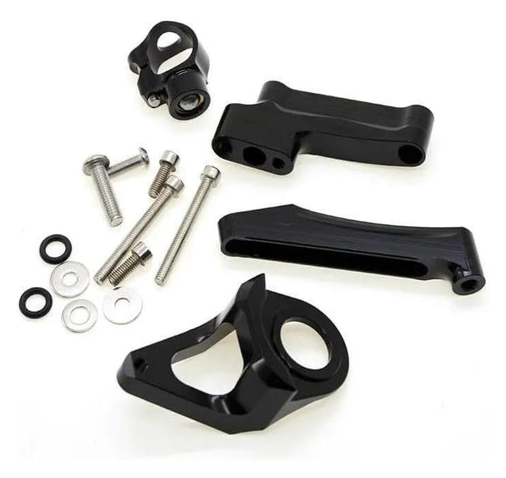 Damper Stabilizer for Suzuki GSX1300R Hayabusa 1300 1998-2019 Motorcycle Steering Damper Stabilizer Mount Bracket Kit Stabilizer Damper Set 1