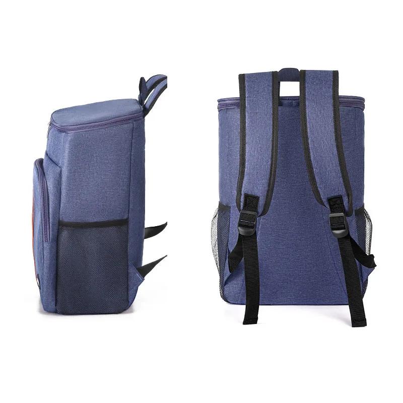 Oxford Large Capacity Cooler Bag Leak Proof Thermal Insulated Shoulder Backpack for Outdoor Men And Women Picnic Bag