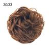 Puntos Kobiety Elastyczna koka z włosów Przedłużanie kucyka Messy Falista Chignon Hairpiece Akcesoria