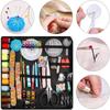 200 Premium Sewing Accessories Supplies,Sewing Kits for Adults,Sewing Thread and Clips for Fabric,Sewing Box Sewing Pins Needls for Handsewing,Sewing