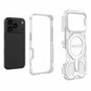 BIBERCAS J-16 Transparent Series For iPhone 17 Pro Case Compatible with MagSafe TPU+PC Phone Cover