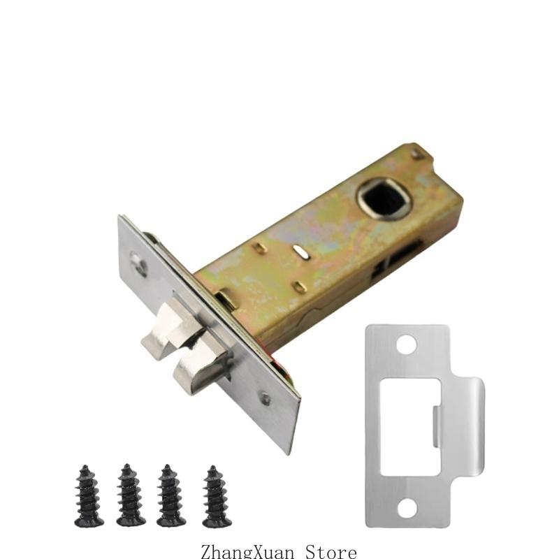 3XUF Sturdy Metal Tubulars Mortice Latches Portable Accessory for Internal Door