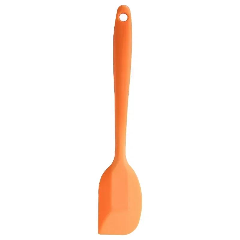 Multiple Color Silicone Baking Spatula Heat-Resistant Non-stick Cooking Kitchen Utensils Non-deformable Soft Baking Spatula