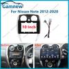 10.1 Inch Car Frame Fascia Adapter Android Radio Audio Dash Fitting Panel Kit For Nissan Note Livina Sunny Micra