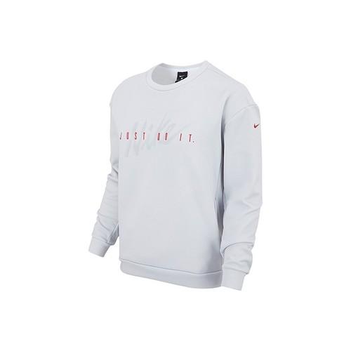 

Nike Crew Neck Pullover Fleece Sweatshirt for Women in White EU M білий