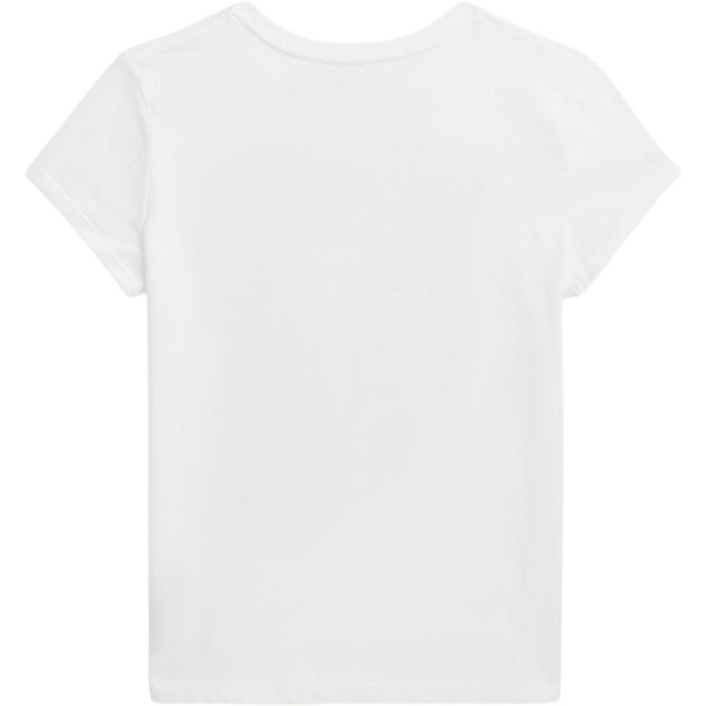 Polo Ralph Lauren Bomullsjersey Tryckt T-shirt Barn Toppar 313965219-001