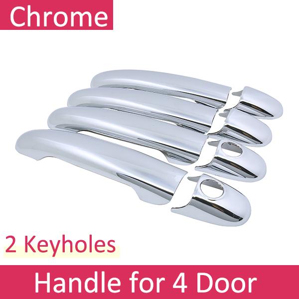 Coprimaniglie Cromate per Volkswagen VW Sharan Scirocco 1995~2010 Accessori Adesivi Auto Set Styling 1996 1997 1998 1999