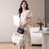 La Chapelle Slimming A-Line Midi Dress