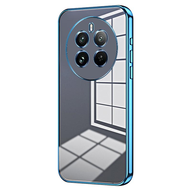 For Realme 12 Pro 5G/12 Pro+ 5G TPU Anti-fall Cover Electroplating Mobile Phone Case